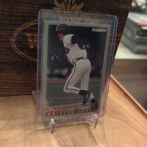 1994 Fleer Chipper Jones MLB PL Prospects Rookie Card Braves HOF